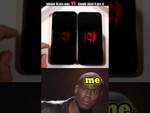 iphone 16 pro max vs Google pixel 9 pro xl speed test Freefire test #freefire #iphone
