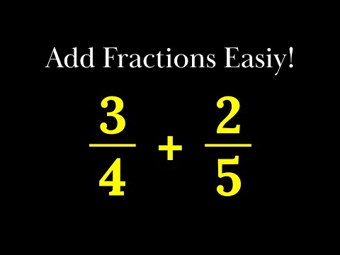 Adding Fractions | Easy Math Explanation