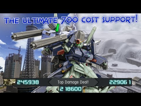 GBO2 Full Armor ZZ Gundam (Post-Buff): The ultimate 700 cost support!