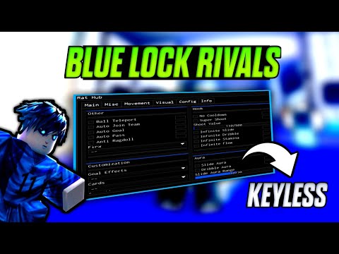 New Best Keyless Blue Lock Script | No Key, Anti Detection Staff, Auto Goal And More Op Feature