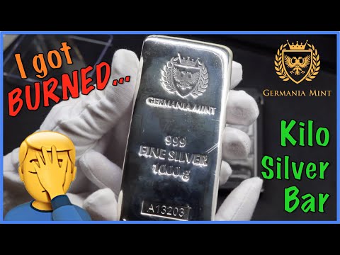 I got BURNED buying this 1 kg Silver Bar... [Pre-Sale Silver] Germania Kilo, a Beginner Silver Bar