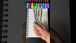 Drawing, But the Pens Change Colors… (#shorts)