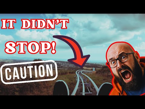 SCREAMING Down Scotland’s First Alpine Coaster 😂🎢