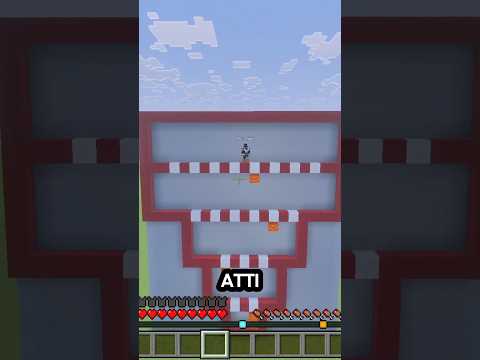 Minecraft Lava Trust Fall Challenge 🤐#shorts