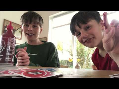 Spicy Uno Challenge 🌶️🌶️🥵med Aksel