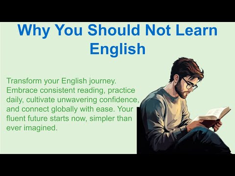 Why You Should Not Learn English🔥 | Listen And Practice | How to Learn English | English Stories