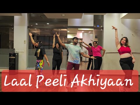 Laal Peeli Akhiyaan|zumbadance|bollywood|dancewithkk|karthykeyan