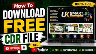 How to download CDR File on YouTube|Smart Graphics Studio 