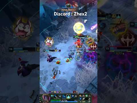 Pentakill with pyke : League script showcase #leagueoflegends