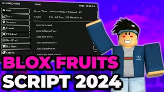 Roblox x Blox Fruits Script 2024 | Blox Fruits Hack Menu 2024 | Blox Fruits Cheat Download
