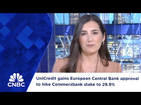 UniCredit gains European Central Bank approval to hike Commerzbank stake to 29.9%