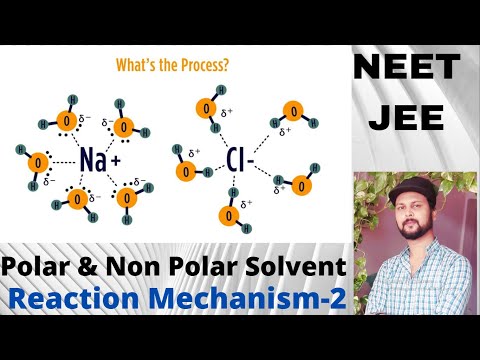 Polar & Non Polar Solvent | Reaction Mechanism 2 | Part 1 | NEET/JEE