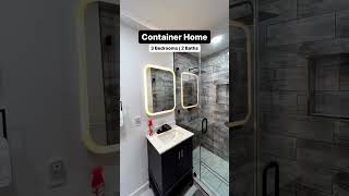 Multi Room Container Home #tinyhouse #containerhome #shippingcontainer #tinyliving #containerinspo