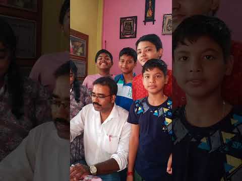 Teacher's Day celebration in my home ☺️😊 #song #happy #teachersday #tiyasha
