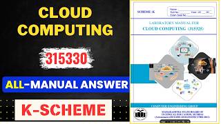 Cloud Computing | manual answer | k scheme Msbte | 3rd| 5th semester 315325 | cloud computing 315325