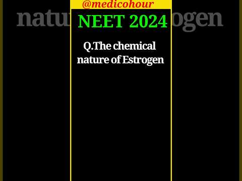 NEET 2024 MCQs #neet2024 #neetpreparation #biology #neet2024biology #shorts #ytshorts @medicohour