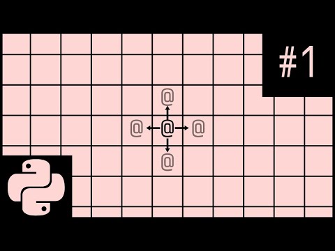 Python Tkinter Tutorial | 2D Grid-Based Map Part 1