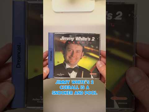 Jimmy White’s 2 Cueball #retrounboxing #retrogaming #segadreamcast #dreamcast #jimmywhite #snooker