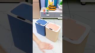 Touchless Motion Sensor Dustbin – Smart & Stylish Cleaning Solution! #kitchenhacks