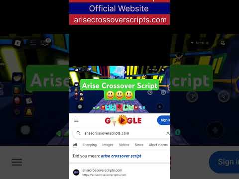Arise Crossover Script April 2025 (Official Website) #roblox #arisecrossover #games #robloxhack