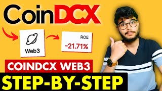 CoinDCX Web3 Explained Live | CoinDCX Crypto Swapping | CoinDCX Web3 Option Explain |