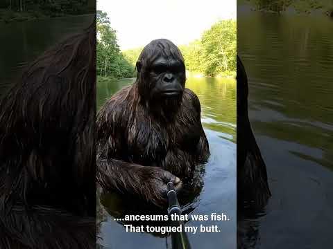 Man, I love it out here. 10/10 #bigfoot #bigfootvlog #river #ai #peace #comedy #youtuberlife #viral