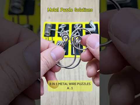 Metal Puzzle A.1 #puzzle #puzzlesolving #diy #art #asahotak #jigsaw