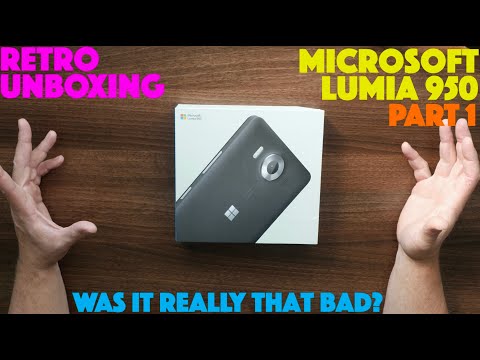 Lumia 950 Windows 10 Unboxing & Set-Up | The Best & Worst Smartphone Ever!  Part 1