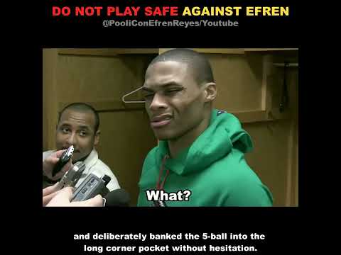 Do NOT Play Safe like this Against Efren Reyes