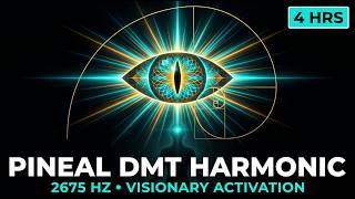 The Pineal DMT Harmonic | 2675 Hz Spontaneous Visionary Activation (4 Hours)