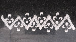 Small easy rangoli || daily rangoli design #creativity #dailyrangoli #easyrangolidesigns 