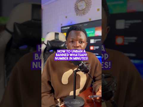 How to unban a WhatsApp number | Banned WhatsApp number #tech #whatsapp #smartphone #bannedwhatsapp