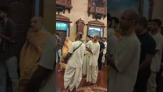 ISKCON CHOWPATTY DARSHAN ARATI by HG Bankim Raya Das #iskconchowpatty #iskconpalasa #iskcongev