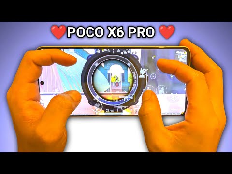 POCO X6 PRO 90 FPS HANDCAM BGMI TEST