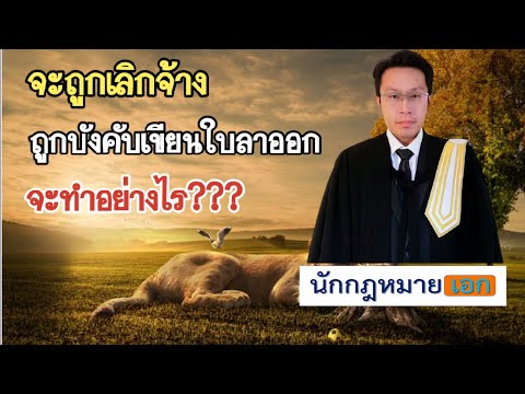 จะถูกเลิกจ้าง ถูกบังคับเขียนใบลาออก จะทำอย่างไร???