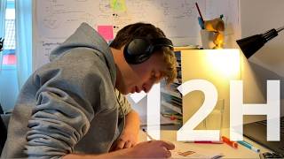 12H Study With Me - Solar Eclipse Day | Pomodoro 60-10 | Break Chats
