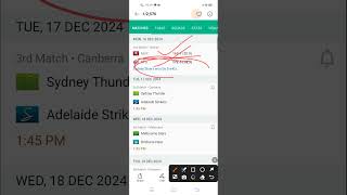 Big Bash League 2024-25 I 3rd Match Prediction I Thunder vs Adelaide Strikers I #bettingtips #BBL24