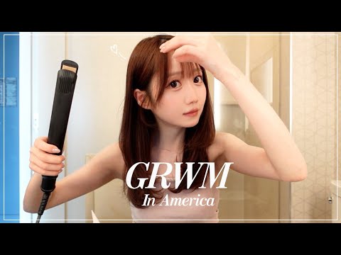 【GRWM】朝の準備 inヒューストン🇺🇸