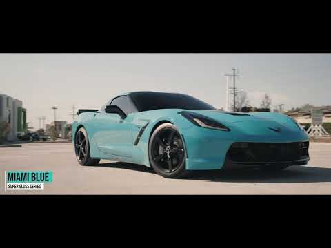 INOZETEK Miami Blue Corvette Stingray