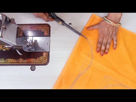 Blouse Cutting Design Simple and Easy || Blouse ke Designs || Back Neck Blouse Design