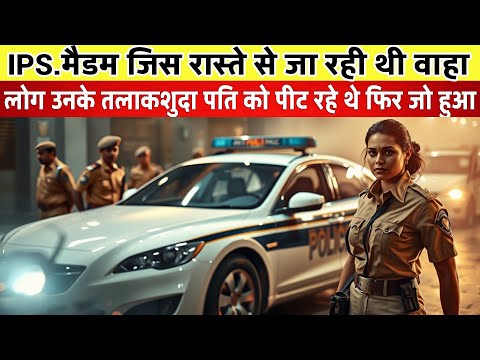 पति को रोड पर पीटा जा रहा था; तो पत्नी IPS. बनकर पहुंच गई |और फिर | Heart Touching Story #crimestory