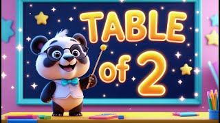 Table Of 2 | Multiplication Table For Kids | Maths Tables