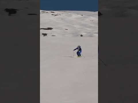 Skiing in NZ - carved turns