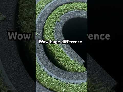 Country club elite mats vs cheap mats from Amazon #golfequipment #countryclubelite #indoorgolf