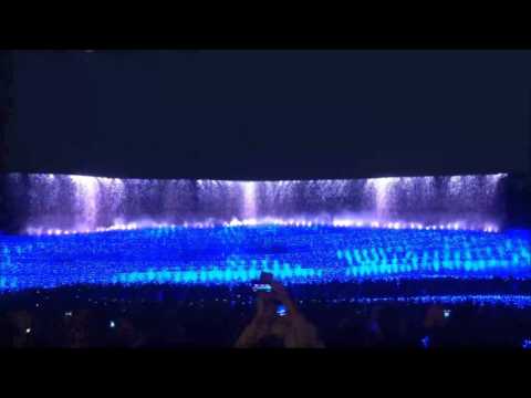 なばなの里イルミ　ナイアガラの滝　2014 15　②