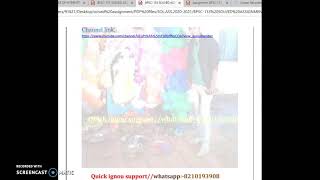 BPSC-133,BESC-131 SOLVED ASSIGNMENT(HINDI/ENG)2020-2021||IGNOU||
