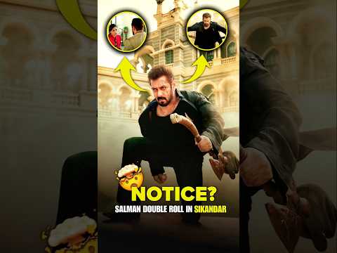 Did You NOTICE😱 Sikander Teaser🔥 #shorts #sikandar #salmankhan