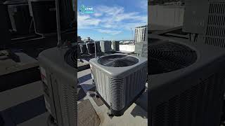 Downtown St Pete Florida Rooftop AC Maintenance #acmaintenance #acrepair #stpeterooftop