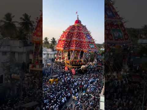 திருவாரூர் தேர் திருவிழா.. ஓம் நமசிவாய. Asia biggest car festival shivaya namaa
