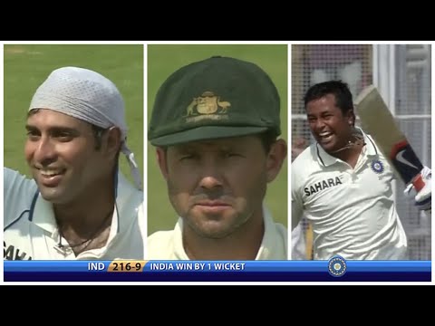 Magical Laxman, tailenders seal thrilling ONE-WICKET Win! IND vs AUS 2010 | 1st Test Day 5